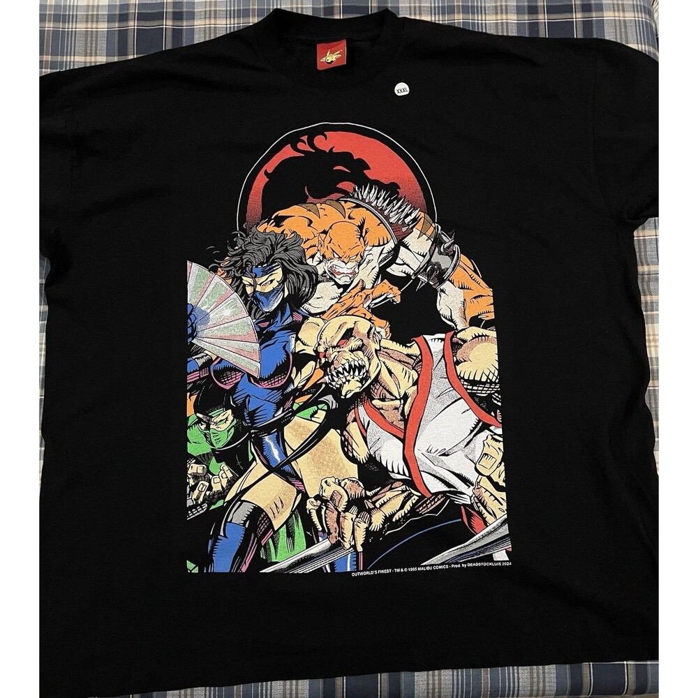 Mortal Kombat Outworlds Finest Shirt Size XXXL 3XL Deadstockluis